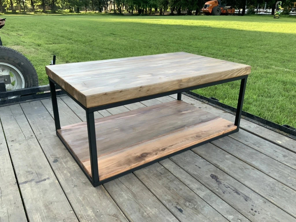 Mesa de centro Fierro + Madera