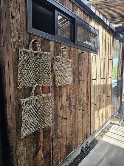 Revestimiento mix nativo oscuro lijado