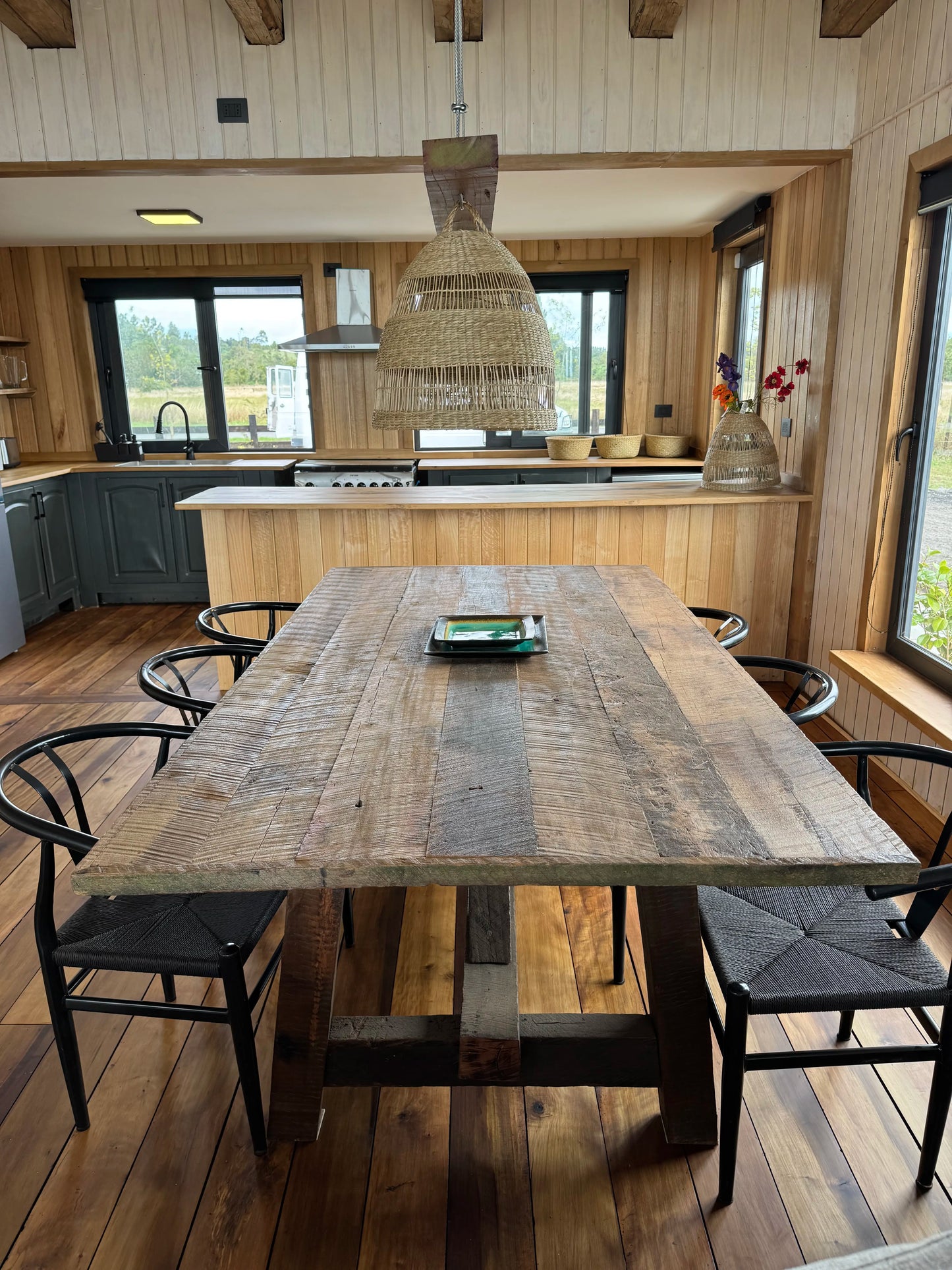 Mesa de comedor rectangular